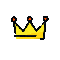 Orange Crown Sticker by Picnic