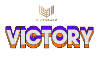 Winner Victory Sticker by Victorage Inc