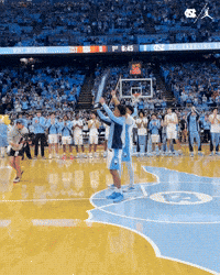 University Of North Carolina Basketball GIF by UNC Tar Heels