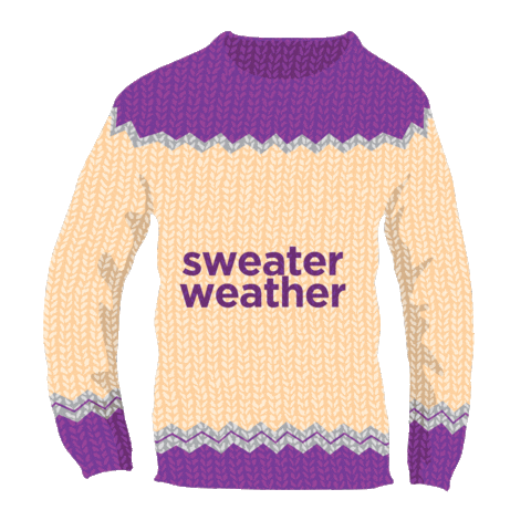 Sweater Weather Winter Sticker by SaskPolytech