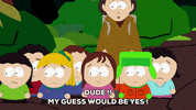 talking kyle broflovski GIF by South Park 