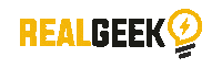 realgeekcz logo geek real cz Sticker