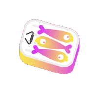 Click Black Neon Sticker by Blackneon studio