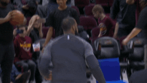 happy lebron james GIF by NBA