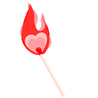 In Love Heart Sticker