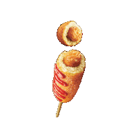 Corn Dog Streetfood Sticker by bibigo UK