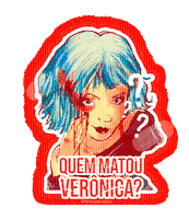 V Veronica Sticker