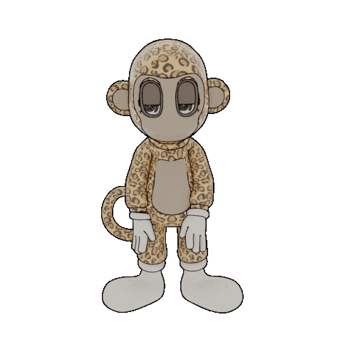 Monkey Sticker