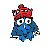 swimmyhd dog cartoon puppy cartoondog Sticker