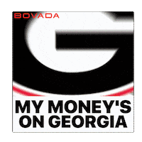 Georgia Bulldogs Sticker by Bovada