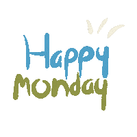 Happy Monday Sticker