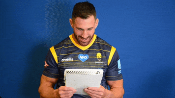 Rugby Union Smile GIF by Worcester Warriors