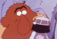 sick rainbow brite GIF