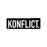 konflictlondon london konflict konflictrecords Sticker
