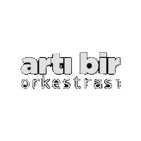 Orkestra Sticker by Artı Bir Orkestrası
