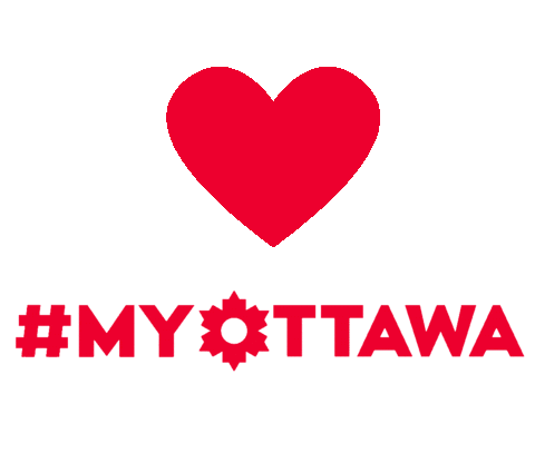 Ice Skating Heart Sticker by Ottawa Tourism
