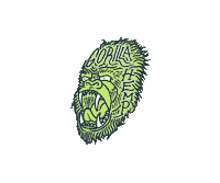 Gluten-Free Vegan Sticker by GorillaHemp
