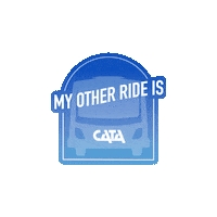 ridecata bus lansing cata public transit Sticker