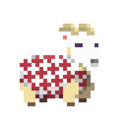 subpixel giphyupload red ready goat Sticker