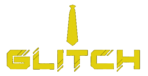 Glitch Tie Sticker