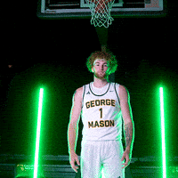 George Mason Patriots GIF by George Mason Basketball