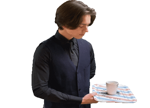 DeMeesterbarbier giphyupload coffee barber barbers Sticker