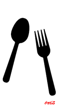 Hungry Lets Eat Sticker by Coca-Cola