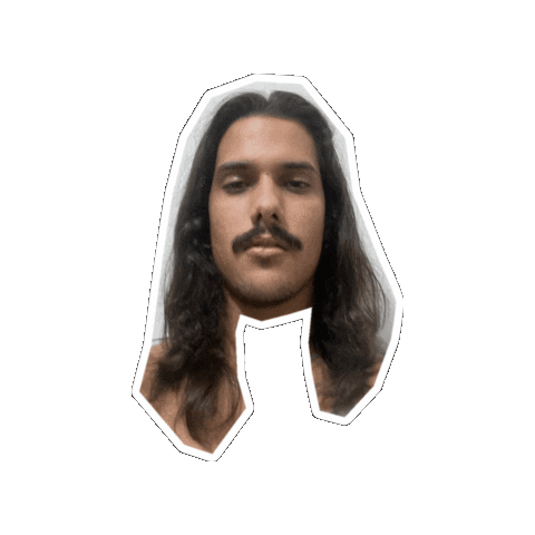 virartz giphygifmaker head 420 high Sticker