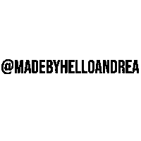 Etsy Username Sticker