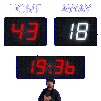 18 Away Sticker