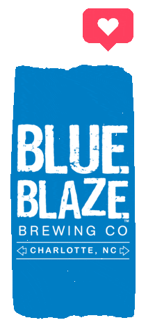 Drinklocal Charlottenc Sticker by Blue Blaze Brewing