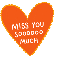 Miss You Love Sticker by Charley