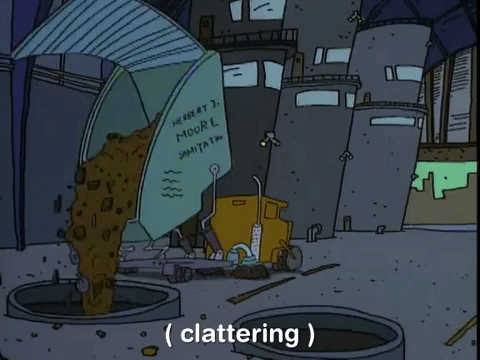nickrewind giphydvr nicksplat aaahh real monsters giphyarm002 GIF