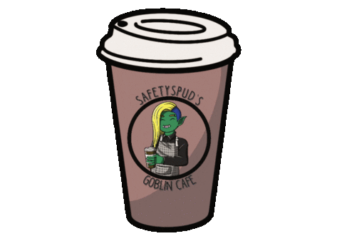 Coffee Drink Sticker by Brenfi