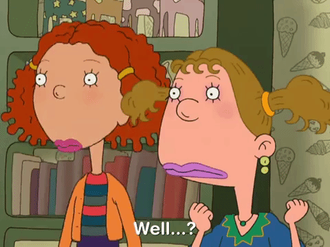 as told by ginger nicksplat GIF