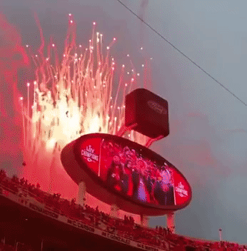 Fireworks Light Up Arrowhead Stadium