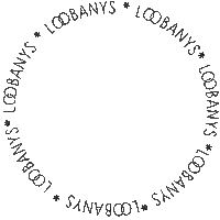 Circle Sticker by Loobanys