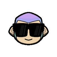 Shades Monke Sticker