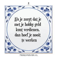 Wijsheid Geluk Sticker by Tegelspreuken.nl