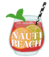 Beach Coconut Sticker by Drink Nauti