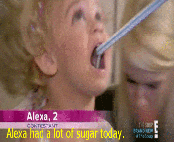 toddlers and tiaras eating GIF