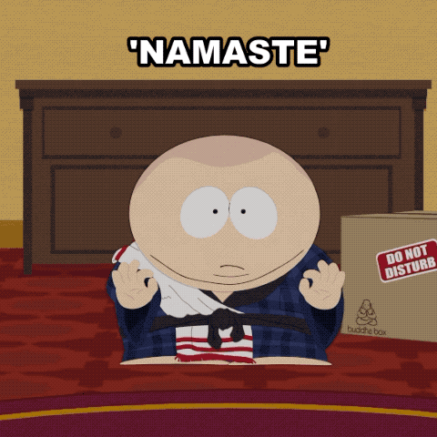 Episode 8 Namaste GIF by South Park