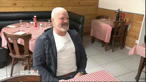 Bary_Cuda giphyupload yes philippe etchebest cauchemar en cuisine GIF