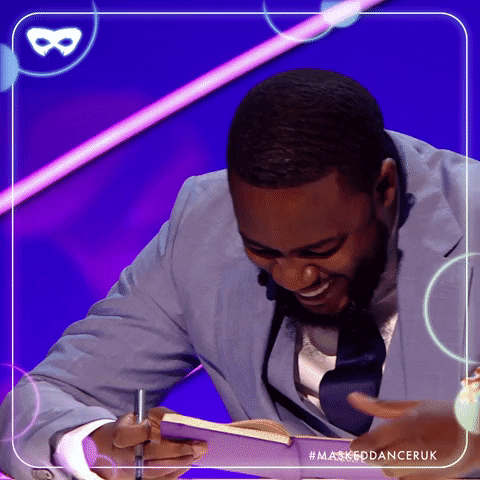 Laugh Laughing GIF by The Masked Singer UK & The Masked Dancer UK