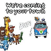 Come On My Way Sticker by VeeFriends