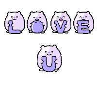 Love You Heart Sticker