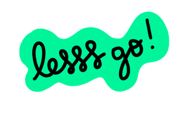 krislamchin giphyupload happy lets go positive Sticker