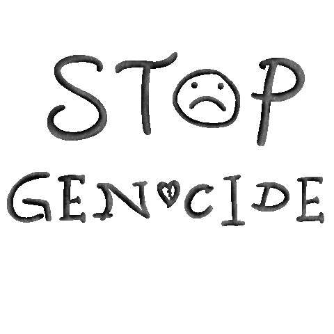Palestine Genocide Sticker