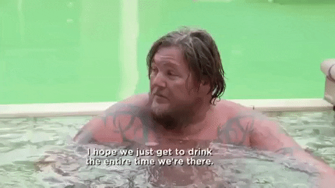 hot tub vacation GIF by Party Down South