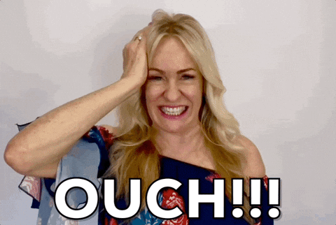 Thinking Pain GIF by Vikki Downey